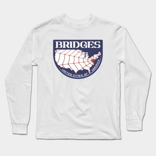 Bridges Background Logo Long Sleeve T-Shirt